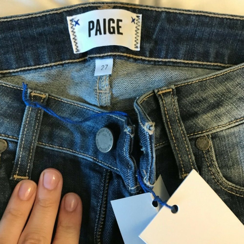 Paige Womens Skinny Jeans Pants Denim Size 27 NWT